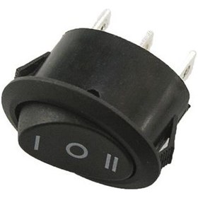 Resim Rl3-6 Oval On-Off-On Anahtar 3-Pin 