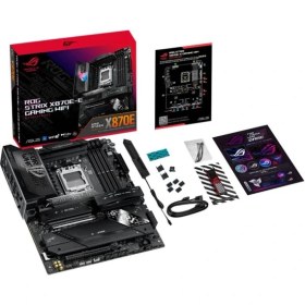 Resim Asus Rog Crosshaır X870E Hero Ddr5 8000MHZ 1xhdmı 1xdp 4xm.2 Am5 Atx (Amd 9000/8000/7000 Seri Işlemci Uyumlu) 