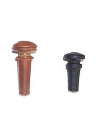 Resim Valencıa Veb100B44 Keman Kuyruk Bağlama Butonu. Boxwood. Scale 4 