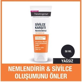 Resim Neutrogena Sivilce Karşıtı Yağsız Yüz Nemlendiricisi 50 ml 