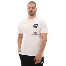 Resim The North Face M Foundatıon Coordınates Graphıc Tee Erkek T-Shirt Beyaz 