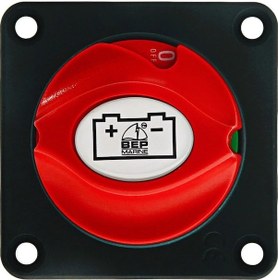 Resim Bep Marine 2 Pozisyonlu Gömme Akü Şalteri 701-pm 