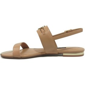 Resim Nine West Gaılar 6fx Bej Kadın Düz Sandalet 000000000102051466 Bej 