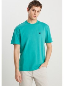 Resim Wrangler Erkek T Shirt Mw7nm203877577 Yeşil Yeşil 
