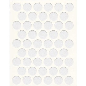 Resim Ormaxx Pasific Yapışkanlı Tapa Parlak Beyaz Ø:14 mm PC2305 