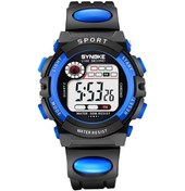 Resim Sones Skmeı 1451 Led Dijital Kronometre Kronograf Aydınlatmalı Çocuk Spor Elektronik Saati Şeffaf Mor 