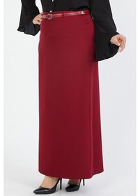 Resim Apsen Kemerli Büyük Beden Etek 1580/100 Bt 001 