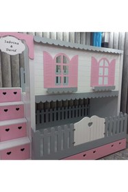 Resim bebetu mobilya Alaçatı Yavru Yataklı Ranza 