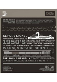 Resim D'addario Epn115 Pure Nickel Elektro Gitar Teli 11-48 