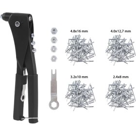 Resim Brio Perçin Tabancası Seti 200 Ad Perçin Ile (2,4-4,8) 