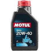 Resim Motul Moto 20w/40 1 L 4 Zamanlı Mineral Motosiklet Yağı 