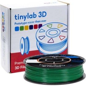Resim TinyLab 3D 1.75mm 1000gr Yeşil ABS Filament 210-300°C Baskı Sıcaklığı - Yüksek Kalite, Isı Dayanımı, Sorunsuz Yapışma 