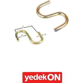 Resim S Kanca Askı Çengel Küçük 100'lü 