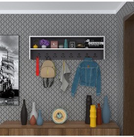 Resim Kenzlife Elbise Askılığı Askılık Zeytuni Gri 35 100 20 Siyah 8 Adet Askı Portmanto Raflı Diğer 