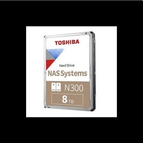Resim Toshıba N300, Mn10ada800s, 3.5", 8tb, 512mb 7200 Rpm, Sata3, 7/24 Nas, Server, Hdd 