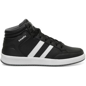 Resim Kinetix Kort Pu Hı 4pr Siyah Unisex High Sneaker Siyah-beyaz-grı Siyah - Beyaz 
