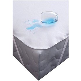 Resim Altın Karma Bebe Alez 70x110 Cm Sıvı Geçirmez Pamuk Yatak Koruyucu Alez Beyaz 