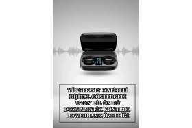 Resim Marsilyan Wireless Şarjlı Pembe Akıllı Saat ve Kablosuz Bluetooth Kulaklık Dokunmatik Kontrol 