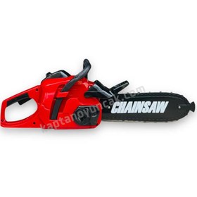 Resim Sesli Motorlu Pilli Testere Oyuncak - Oyuncak Ağaç Testeresi 