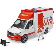 Resim Lidyahan Store BR02676 Mercedes Benz Sprinter Sirenli Ambulans ve Ekibi 