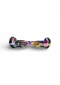 Resim Elektrikli Kaykay Hoverboard Bluetooth Hoparlörlü 6.5 Inch Otomatik Akıllı Denge RS-S5 -Rainbow Mix 