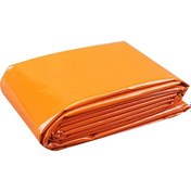 Resim Maiyame Acil Durum Termal Battaniye - Pe Malzeme, Isı Yalıtımlı, Portakal Rengi, 210x130cm Çok Renkli 