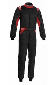 Resim Sparco Sprınt Yarış Tulumu Fıa Onaylı Siyah Kırmızı 52 Beden 