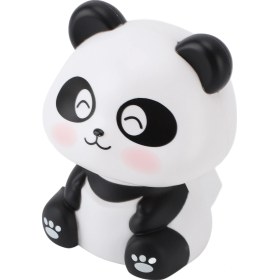 Resim Geeroyoo Güneş Enerjili Kafa Sallayan Panda: Araba Konsolu, Masa, Açılış Dekorasyonu - Şans Ve Zenginlik Simgesi Bs226b Göz Kırpıcı 