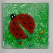 Resim Şeker Portakalım Uğur Böceği Desenli Banyo Cam Gider Kapağı Süsü Tekli Ölçü :10X10 cm 