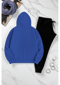 Resim Uyguntarz Unisex Vintage Eşofman Takımı Mavi 