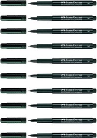 Resim Multimark 1523 Permanent Asetat Kalemi 0.4 Mm S Siyah 10'lu Paket 