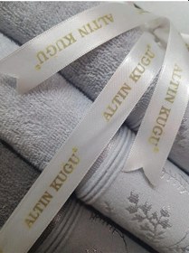 Resim Özdilek Ditsy Yüz Havlusu 4 Adet- Antrasit Gri- Çok Renkli 