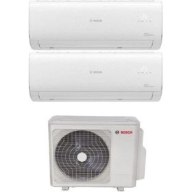 Resim Bosch Multi Split Inverter Klima 27000 Btu 1 Dış + 2 Iç Ünite 12000 + 12000 Btu 