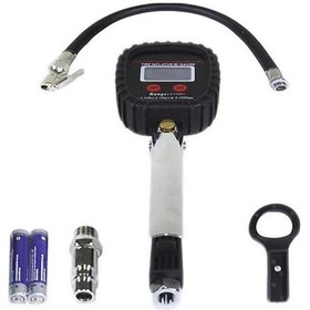 Resim Nt Tools Profesyonel Dijital Göstergeli Mandallı Lastik Şişirme Tabancası 10 Bar/150 Psi Ntt8603 