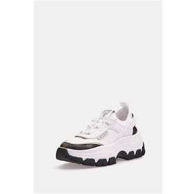 Resim Guess Kadın Braydin Logolu Beyaz Sneaker Beyaz 