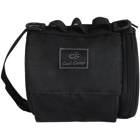 Resim Açık Hava Kağıt Torba Askısı, Çok Fonksiyonlu Tuvalet Kağıdı Tutucu, Kamp Ve Dağ Yürüyüşü İçin Siyah 