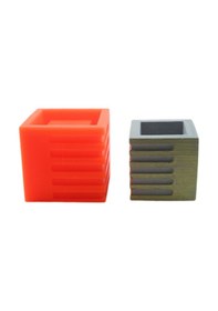 Resim Beton Saksı Silikon Kalıp - 145 