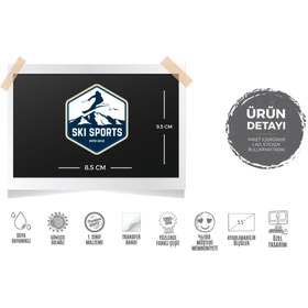 Resim Bay Etiket Hbg41 Kayak Sporu Etiketi 