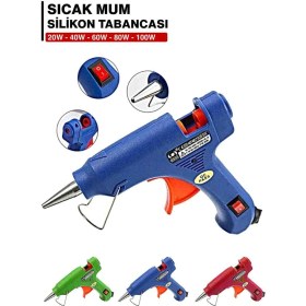 Resim 40 Watt Mum Silikon Eritme Tabancası 
