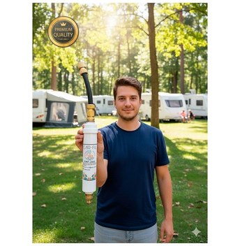 Car-fil Karavan & Tekne Su Deposu Klor, Kötü Koku Ve Renk Giderici Premium Filtre