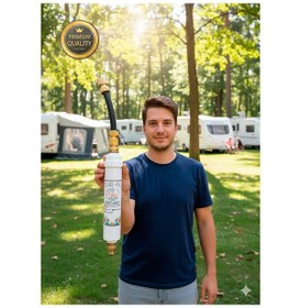 Resim Car-fil Karavan & Tekne Su Deposu Klor, Kötü Koku Ve Renk Giderici Premium Filtre 