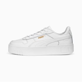 Resim Puma Carina Street Kadın Beyaz Spor Ayakkabı - 389390-01 
