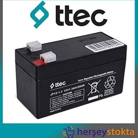Resim Ttec 12V 1.3Ah Bakımsız Kuru Akü 