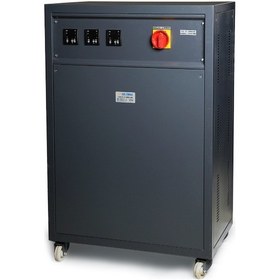 Resim 100 Kva 3f/3f 140/250 V Trifaze Servo Kontrollü Tam Otomatik Voltaj Regülatörü 