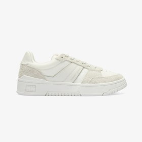 Resim Tommy Hilfiger Jeans Cupsole Deri Erkek Bej Spor Ayakkabı 