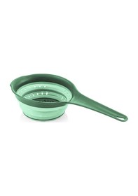 Resim Qlüx İdeas Katlanabilir Saplı Süzgeç Yeşil 37cm Yeşil 