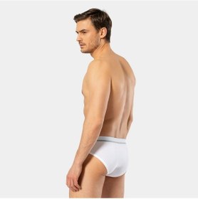 Resim Cacharel Erkek Likralı Bantlı Slip 1311/beyaz Beyaz 