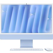 Resim 24-Inch iMac With Retina 4.5k Display M4 Chip With 10-Core CPU AND 10-Core GPU 16GB 256GB SSD Blue MWV13TU/A Apple