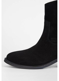 Resim Tamer Tanca Kadın Hakiki Deri Siyah Süet Western Bot 231 2065 Bn Bot Sk23/24 Sıyah Suet 