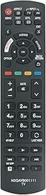 Resim VINABTY N2QAYB00111 Uzaktan Kumanda Netflix Düğmeli Panasonic Viera TV için Değiştirildi Th-43ex680h Th-49ex600h TH-43EX600H Th-43ex680h Th-49ex600h TH40EX730Z TH-40EX730Z TH-40EX730Z 